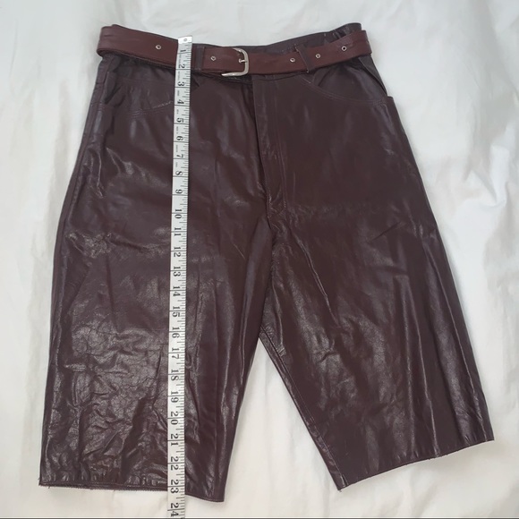 ✖️SOLD✖️Reworked Vtg Leather Pants, 2-Piece - Picture 15 of 16